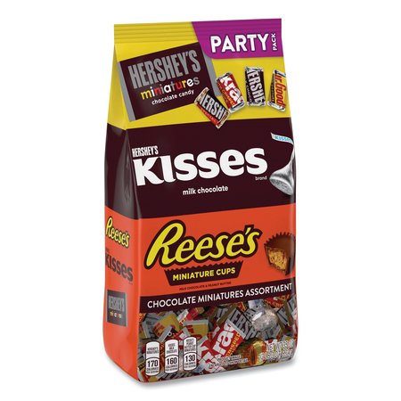 HERSHEYS Miniatures Variety Party Pack, Assorted Chocolates, 35 oz Bag 99982